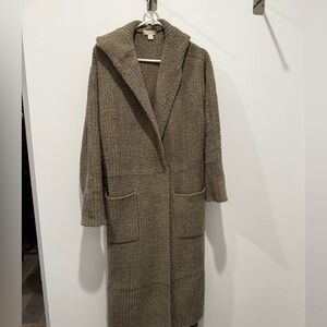 Sunday Citizen Ribbed Hooded Robe in Boulder